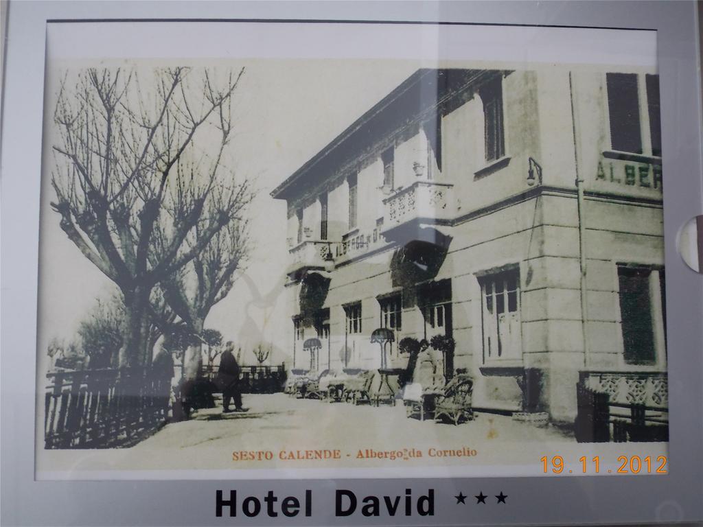Hotel David Sesto Calende Kültér fotó